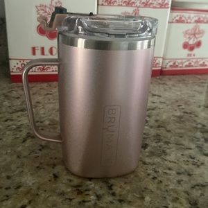 Brumate coffee insulated mug-rose gold
